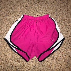 Pink Nike Track shorts! Great Condition!